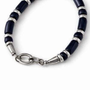 Black and Silver Bracelet